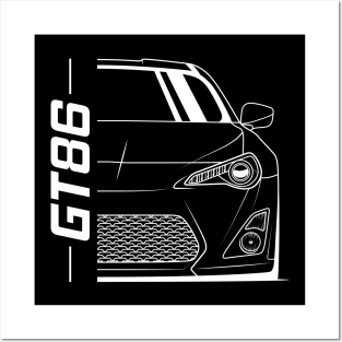 Front GT86 Pre MK1 JDM Posters and Art